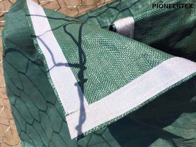 Габион из тканой проволочной сетки с геотекстильной сумкой для проектов по борьбе с эрозией