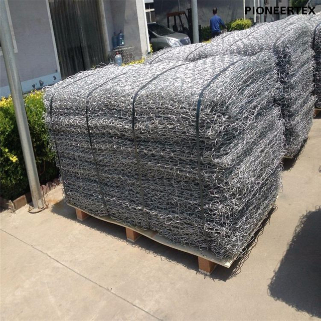 Плетеная сетчатая сетчатая сетчатая сумка для борьбы с наводнениями и подпорной стены