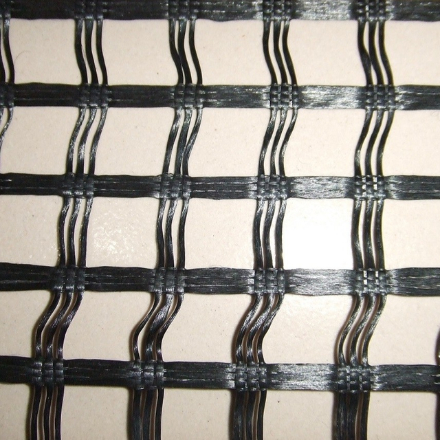 Полиэфирная нить Композитная георешетка для строительства горнодобывающей крыши 10кН